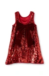 Cotton On Kids Kid's Sabrina Sleeveless Dress Up Dress In Red