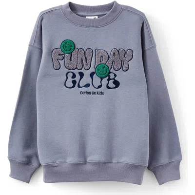 Cotton On Kids Kid's Sammy Oversize Crew