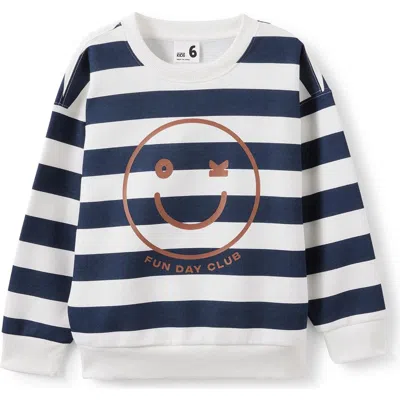 Cotton On Kids Kid's Sammy Oversize Crew In Multi