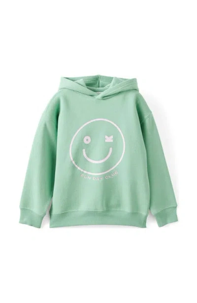 Cotton On Kids Kid's Sammy Oversize Hoodie In Green