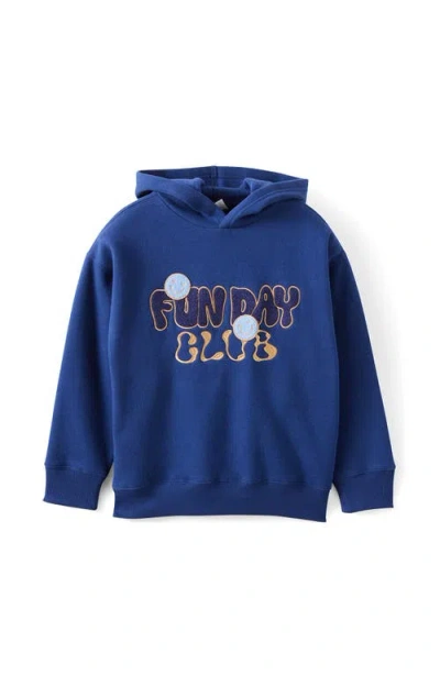Cotton On Kids Kid's Sammy Oversize Hoodie In Blue