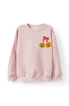 Cotton On Kids Kid's Sammy Oversized Crew In Pink