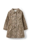 Cotton On Kids Kid's Sasha Long Sleeve Denim Shirt Dress In Animal Print