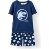 Cotton On Kids Kid's Sawyer Super Soft Short Sleeve Pyjama Set License In Blue