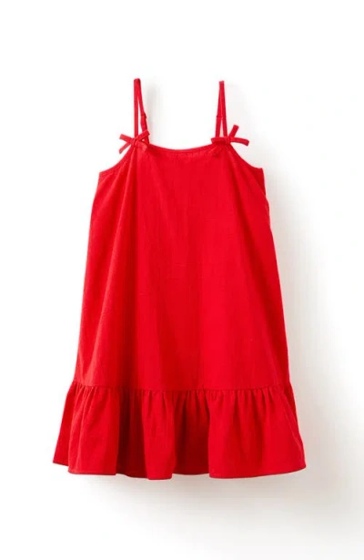 Cotton On Kids Kid's Scarlette Sleeveless Dress In Red