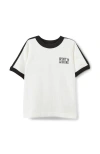 Cotton On Kids Kid's Short Sleeve Ryan Ringer Tee In White