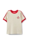 Cotton On Kids Kid's Short Sleeve Ryan Ringer Tee In Neutral