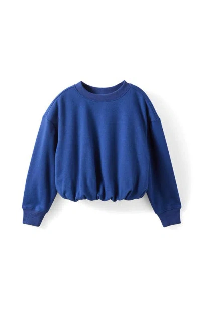 Cotton On Babies'  Kids Kid's Sienna Bubble Hem Oversize Crew In Blue
