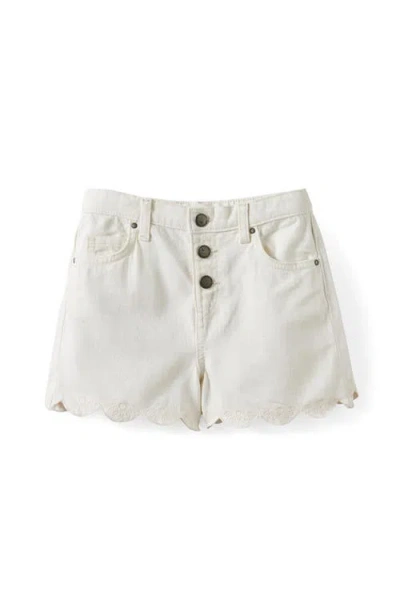 Cotton On Kids Kid's Snap Front Denim Short In White