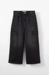 Cotton On Kids Kid's Super Baggy Jean In Balmoral Blackcargo