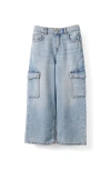 Cotton On Kids Kid's Super Baggy Jean In Blue