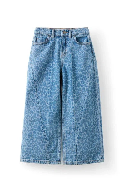 Cotton On Kids Kid's Super Wide Leg Denim Jean In Blue