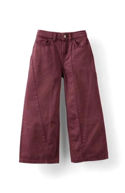 Cotton On Kids Kid's Super Wide Leg Denim Jean In Brown