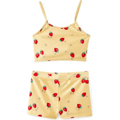 Cotton On Kids Kid's Tahlie Tankini Set In Brown