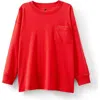Cotton On Kids Kid's The Essential Long Sleeve Tee In Red