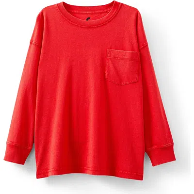 Cotton On Kids Kid's The Essential Long Sleeve Tee In Red