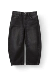 Cotton On Kids Kid's Unisex Barrel Leg Denim Jean In Gray