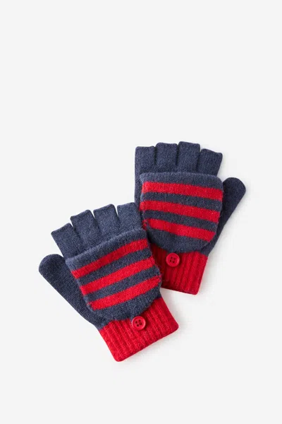 Cotton On Kids Knitted Gloves In Blue