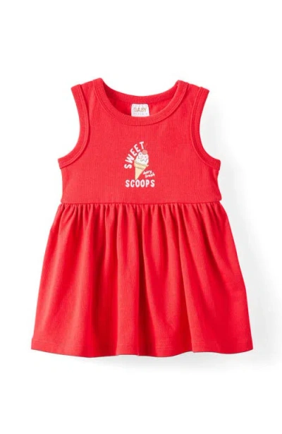 Cotton On Babies'  Kids Lola Tank Dress In Red