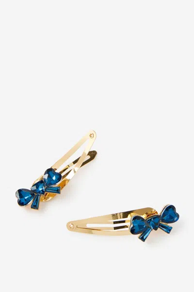 Cotton On Kids Multi Pack Snap Hair Clips In Gold