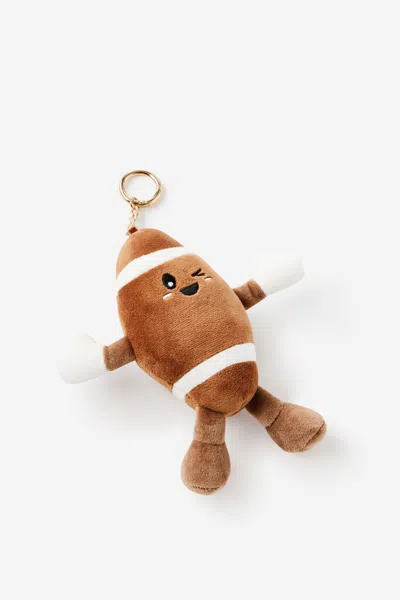 Cotton On Kids Novelty Bag Charm In Brown