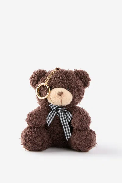 Cotton On Kids Novelty Bag Charm In Brown