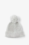 Cotton On Kids Organic Knit Beanie In Cloud Marle