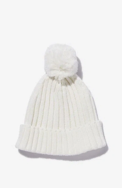 Cotton On Kids Organic Knit Beanie In Milk