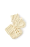Cotton On Kids Organic Knit Booties In Neutral