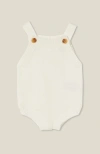 Cotton On Kids Organic Knit Bubbbysuit In Milk