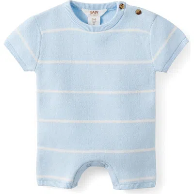 Cotton On Kids Organic Knit Short Sleeve All In One In Blue