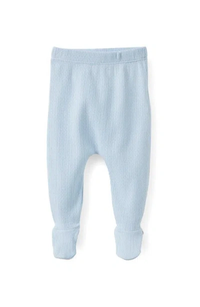 Cotton On Kids Organic Pointelle Legging In Blue