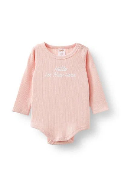 Cotton On Kids Organic Pointelle Long Sleeve Bubbysuit