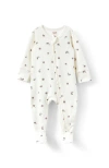 Cotton On Kids Organic Pointelle Zip All In One Romper