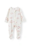 Cotton On Kids Organic Pointelle Zip All In One Romper In White