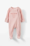 COTTON ON COTTON ON KIDS ORGANIC POINTELLE ZIP ALL IN ONE ROMPER