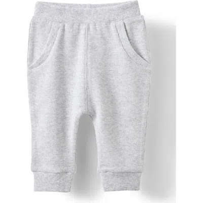 Cotton On Kids Organic Waffle Pant In Cloud Marle