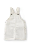 Cotton On Kids Paisley Pinafore Dress In Ecru