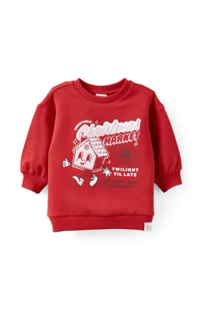 Cotton On Kids Riley Sweater In Red