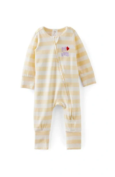 Cotton On Babies'  Kids The Billie Long Sleeve Zip Romper In Multi