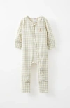 Cotton On Kids The Billie Long Sleeve Zip Romper In Rainy Day Gingham Cherry