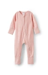 Cotton On Kids The Billie Long Sleeve Zip Romper In Zephyr Hearts