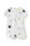 Cotton On Kids The Billie Short Sleeve Zip Romper