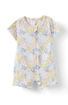 Cotton On Kids The Billie Short Sleeve Zip Romper