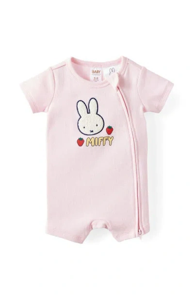 Cotton On Kids The Billie Short Sleeve Zip Romper License In Pink