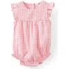 Cotton On Kids The Poppy Playsuit In Sunkissed Gingham