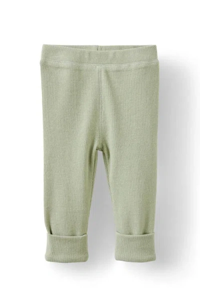 Cotton On Kids The Row Rib Skinny Legging In Deep Sage