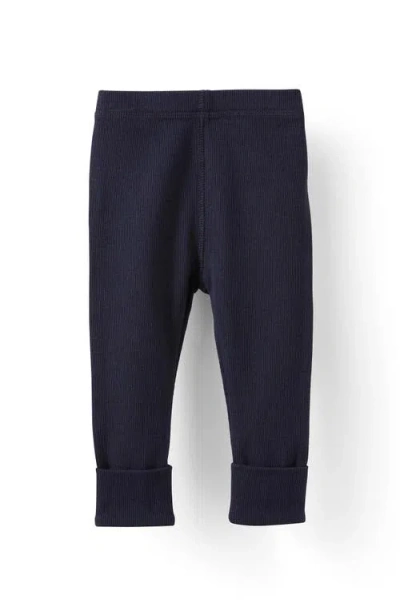 Cotton On Kids The Row Rib Skinny Legging In Navy Ink