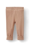 Cotton On Kids The Row Rib Skinny Legging In Oatmilk