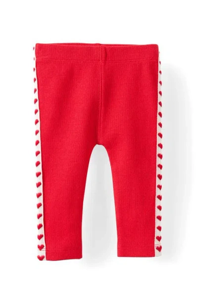 Cotton On Kids The Row Rib Skinny Legging In Red